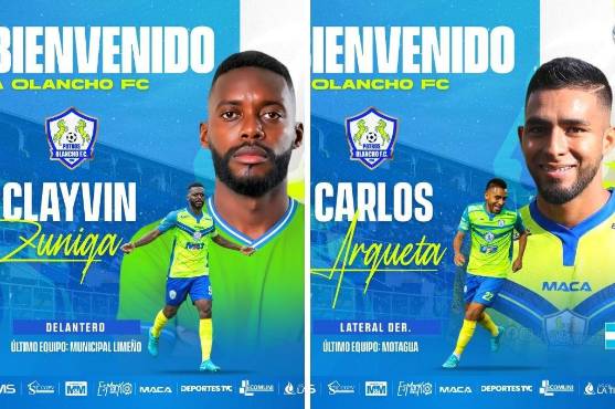 Olancho FC quiere pelearle a los grandes y confirma dos nuevos fichajes de cara a torneo Clausura