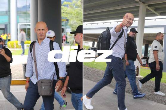 Llegó el nuevo DT del Olimpia, Eduardo Espinel. El lunes inician los trabajos. Foto: Estalin Irías.