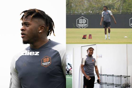 Exon Arzú trabaja al cien para llegar a tope a la temporada 2025. Foto: Mauricio Ayala