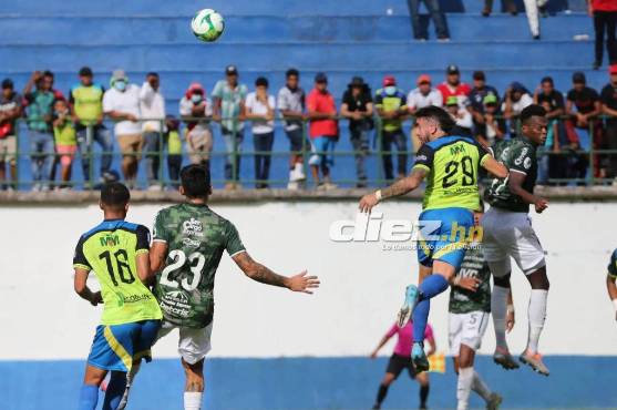 Agustín Auzmendi marcó un golazo en la derrota del pasado fin de semana ante Marathón.