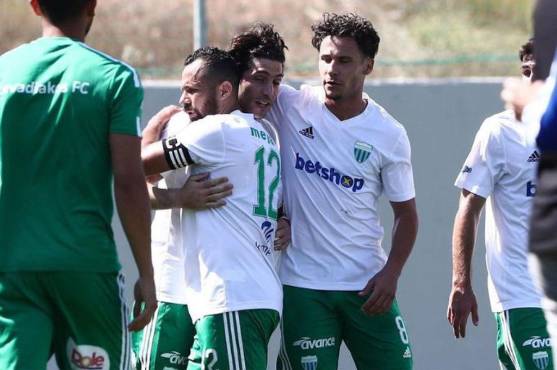 El Levadiakos de Alfredo Mejía será de primera la próxima temporada.