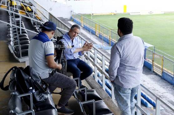 Elías Burbara explica que el Real España tiene equipo para cinco años.