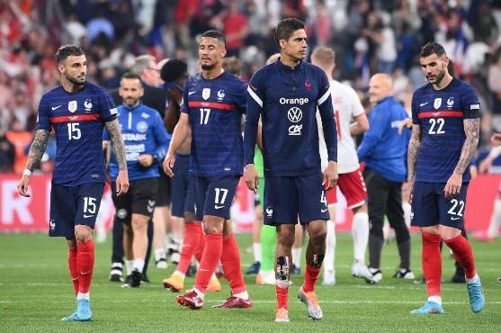 Francia comenzó muy mal su participación en la Liga de Naciones de la UEFA.