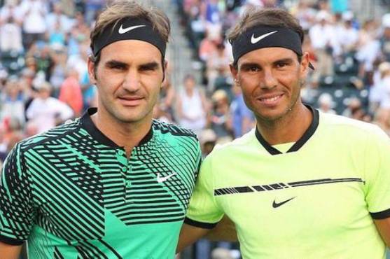 Roger Federer y Rafael Nadal son dos de los cinco tenistas con más títulos de Grand Slam.