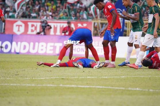 Marathón y Olimpia empatan en una dramática final de ida y el título se resolverá el estadio Nacional