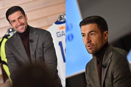 Gabi dirigió su primer entrenamiento con el Zaragoza este martes.