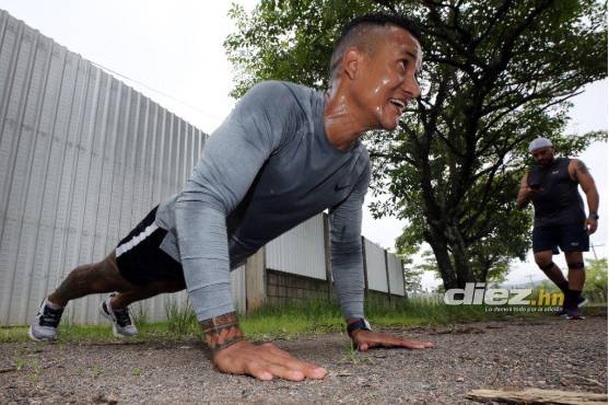 El volante hondureño Luis Garrido demostró que llega óptimo a la pretemporada del Real España que dirige el argentino Héctor Vargas. FOTOS: David Romero