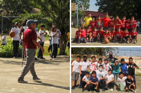 Roger Aguilera “la gran leyenda del Baloncesto” demuestra que la edad es solo un número.