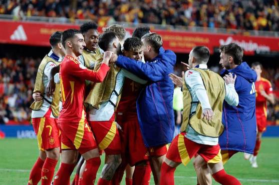 España logró meterse al Final Four de la Nations League. Foto: efe