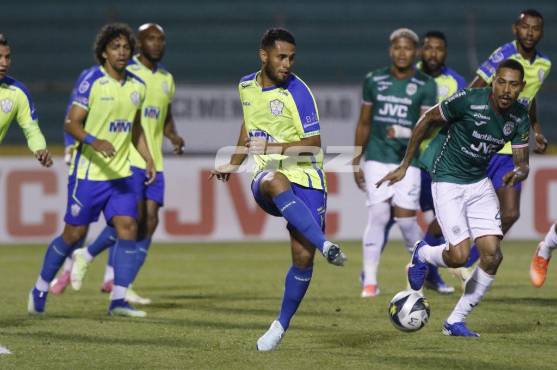 Marathón doblegó a los Potros de Olancho con anotaciones de Isaac Castillo y Juan Anangonó