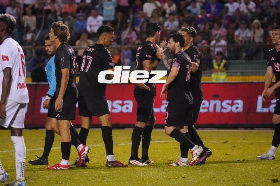 Messi y el Inter Miami vencieron al Olimpia sin mayor esfuerzo. Foto: Mauricio Ayala