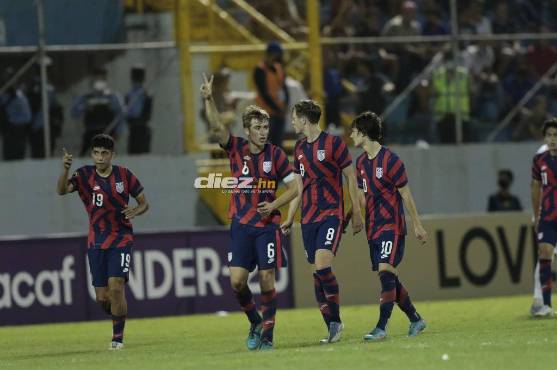 Estados Unidos golea sin problemas a Honduras en San Pedro Sula. Foto: Neptalí Romero.