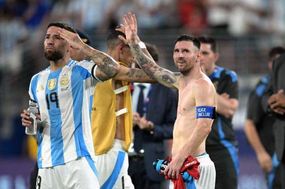 Messi y Argentina tienen un cita con la historia en la final de la Copa América. Foto: AFP.