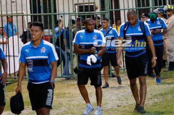 Wilson Palacios viajó con Olimpia al Excélsior. Pero quedó fuera de lista. Foto Moisés Valenzuela