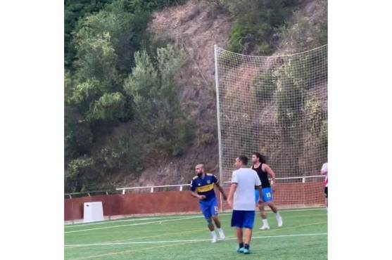 Dani Alves aparece jugando en Barcelona tras haber salido de prisión en libertad condicional