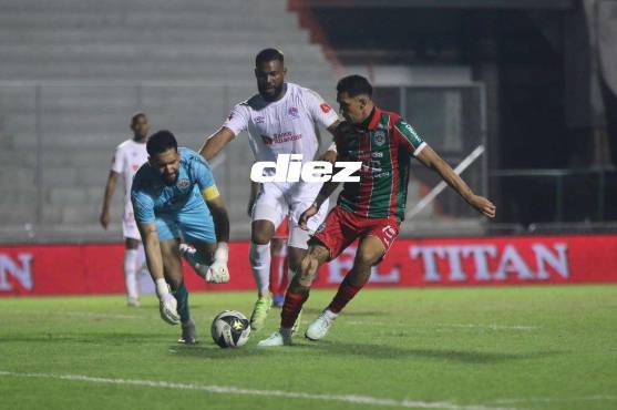 Marathón intentó llevarse al menos un punto de Tegucigalpa, pero no fueron efectivos. Foto: David Romero