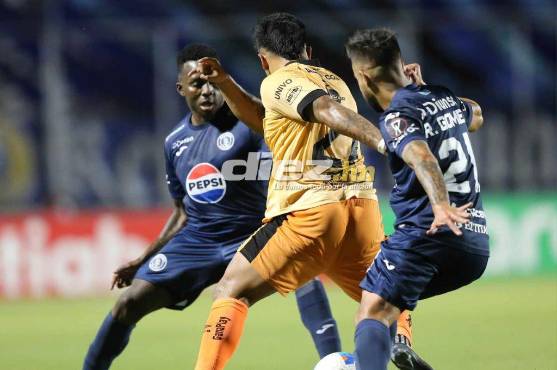 Motagua se hizo respetar en casa ante el Águila. Foto: David Romero