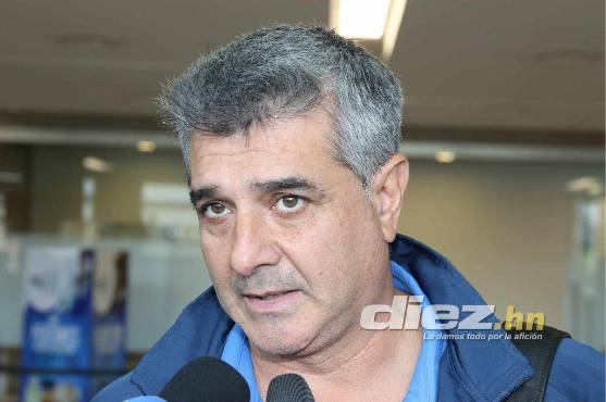 Diego Vázquez dice que se sentará con la directiva de Motagua para hablar de los fichajes. Foto: David Romero