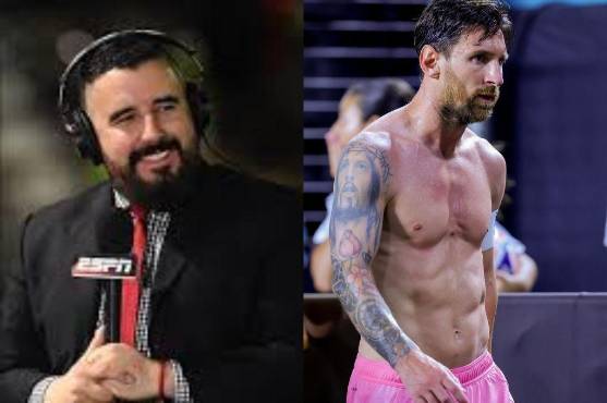 Messi es un exfutbolista desde hace diez años, no le ha dado títulos al Inter Miami; da lástima no se compara con los GOAT