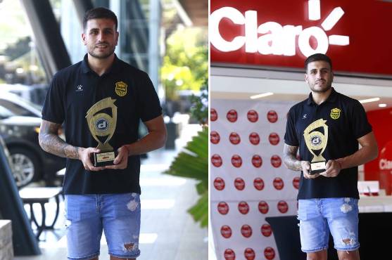 Ramiro Rocca gana el premio DIEZ al mejor extranjero: “Nunca me imaginé esto cuando pienso en los potreros donde jugaba”