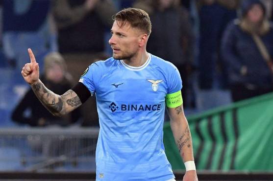 Ciro Immobile, delantero de la Lazio y de Italia.