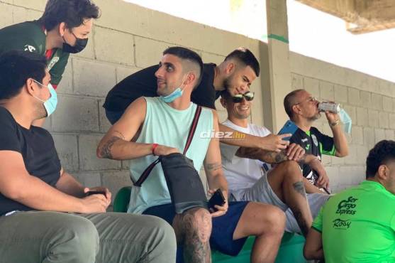 Los argentinos Lucas Campana y Juan Vieyra fueron jugadores muy queridos por la afición verdolaga.