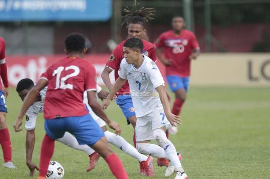 Odín Ramos es el cerebro ofensivo de la Selección Sub-20 de Honduras.