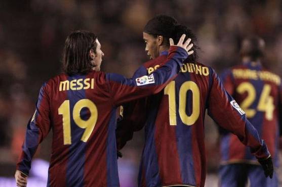 Ronaldinho sobre Messi: Continúa siendo el mejor del mundo