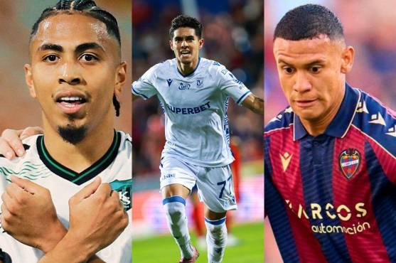 Luis Palma, Kervin Arriaga y Rigoberto Rigo Rivas esperan tener minutos en sus equipos de Europa.