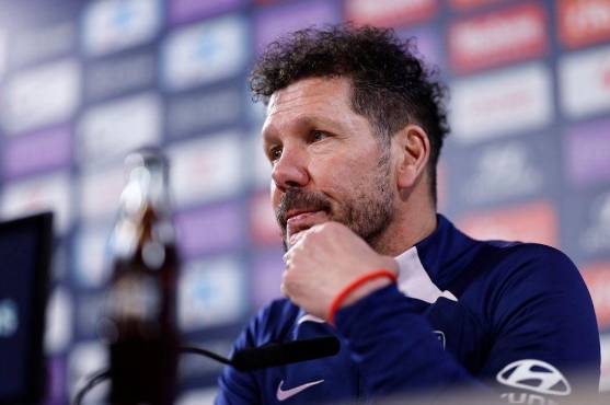 Diego Pablo Simeone se auto culpó del mal rendimiento del Atlético de Madrid