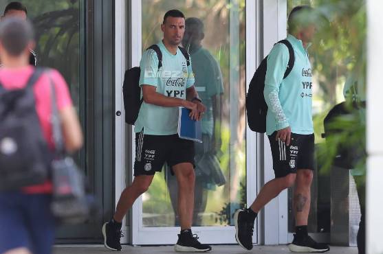 Lionel Scaloni prepara el amistoso ante Honduras con cuidado; es la penúltima prueba previo al Mundial. FOTO: Yoseph Amaya