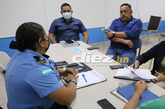 500 Policías darán resguardo al clásico capitalino Motagua-Olimpia en el estadio Nacional Chelato Uclés