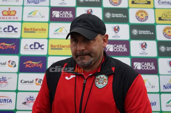 El técnico de Marathón, Martín “Tato” García, fue claro y afirmó que el tema de Kervin Arriaga ya no está en sus manos sino en la junta directiva.