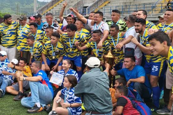 Tigres de Nacaome, el equipo donde se ha coronado Francisco Ramírez, exjugador de la Liga Nacional de Honduras.