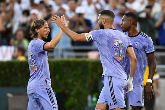 Real Madrid cierra su gira por Estados Unidos derrotando a la Juventus en el Rose Bowl de Los Ángeles
