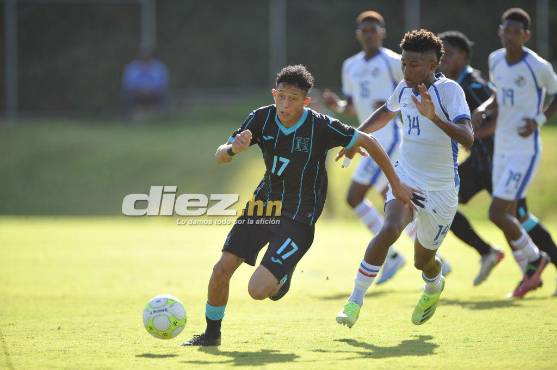 Honduras tiene mucho por mejorar de cara al Premundial sub-20. Foto Diez: Marvin Salgado