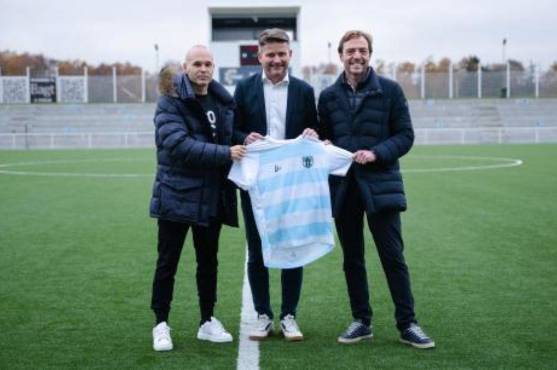 Iniesta se convierte en copropietario de equipo de la tercera categoría del fútbol danés