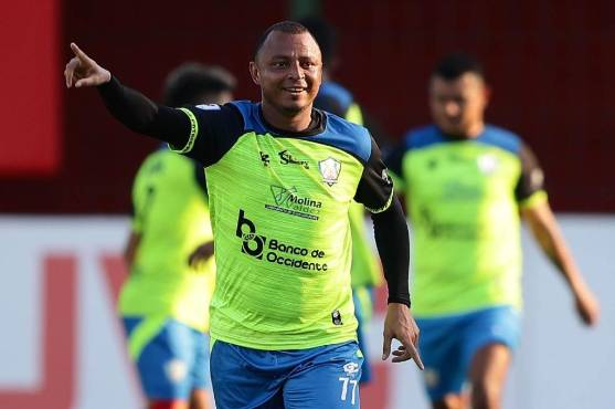 El delantero pampero ha anotado ante Marathón sus únicos dos goles en el Clausura 2023. FOTOS: Yoseph Amaya