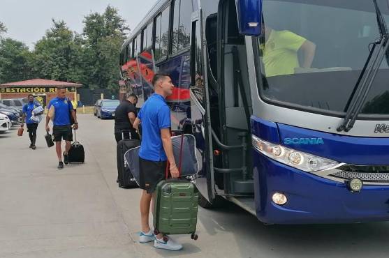 Real España viajó rumbo a la capital con la ilusión de darle el primer golpe a Motagua y coronarse en el Olímpico