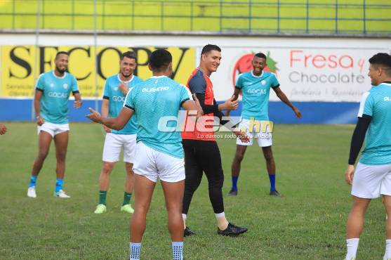 Buen ambiente y mucha confianza en el equipo de Potros de cara a la final ante Olimpia. Foto: Marvin Salgado