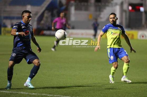 Motagua vino de atrás y evitó la derrota ante Olancho FC. Foto Diez: David Romero