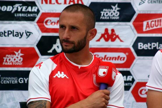 Ezequiel ‘Topo’ Aguirre jugará en el fútbol de Colombia con el Independiente de Santa Fe.