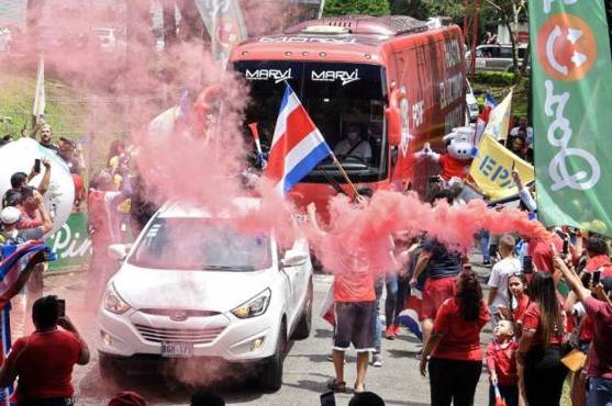 Selección de Costa Rica llega con anticipación a Qatar para el repechaje contra Nueva Zelanda