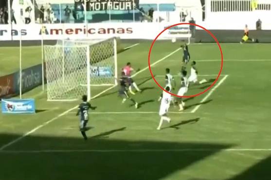 Así fue el gol de Roberto Moreira que significó el 1-0 para el Motagua ante Honduras Progreso.