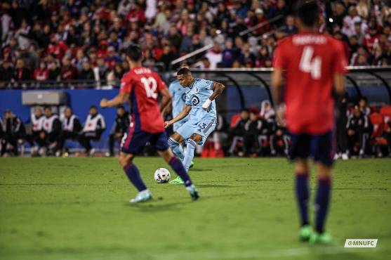 Kervin Arriaga ingresó al encuentro en el minuto 75´ .