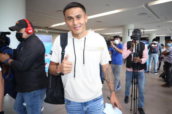 Andy Najar, olímpico en Londres 2012 y mundialista en Brasil 2014, regresa a Honduras con una sonrisa tras casi un año de ausencia. FOTO: Andro Rodríguez