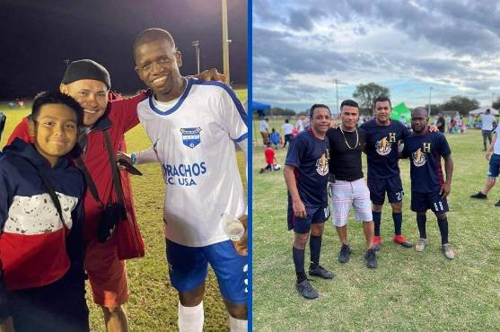 Leyendas de Honduras en la primera edición de la Tampa Florida Cup.