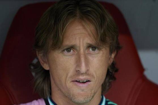 Luka Modric no ha tuvo minutos con el Real Madrid ante Leipzig.