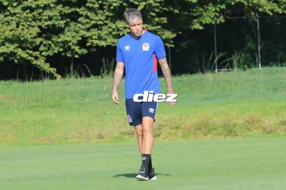 Agustín Mulet realizó su segundo entrenamiento con el equipo. Foto: Álex Pérez