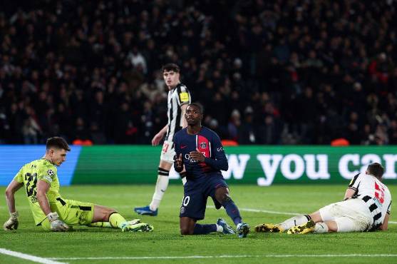 El PSG buscará en la última jornada de Champions clasificar a octavos. Foto: AFP.